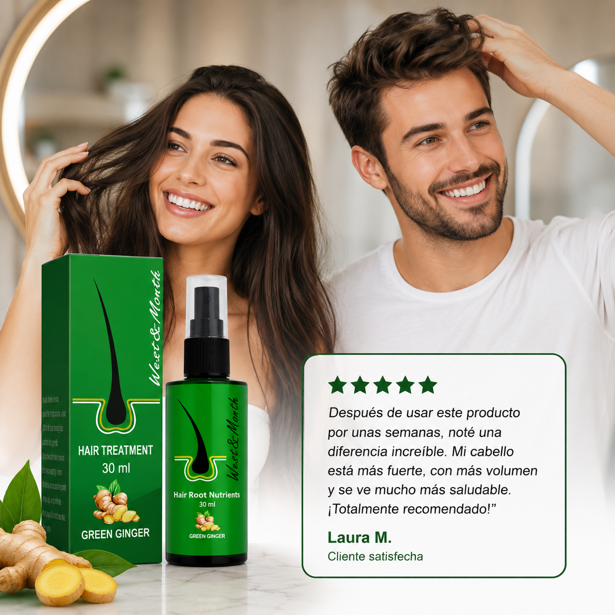 Spray de Crecimiento del Cabello Intensivo